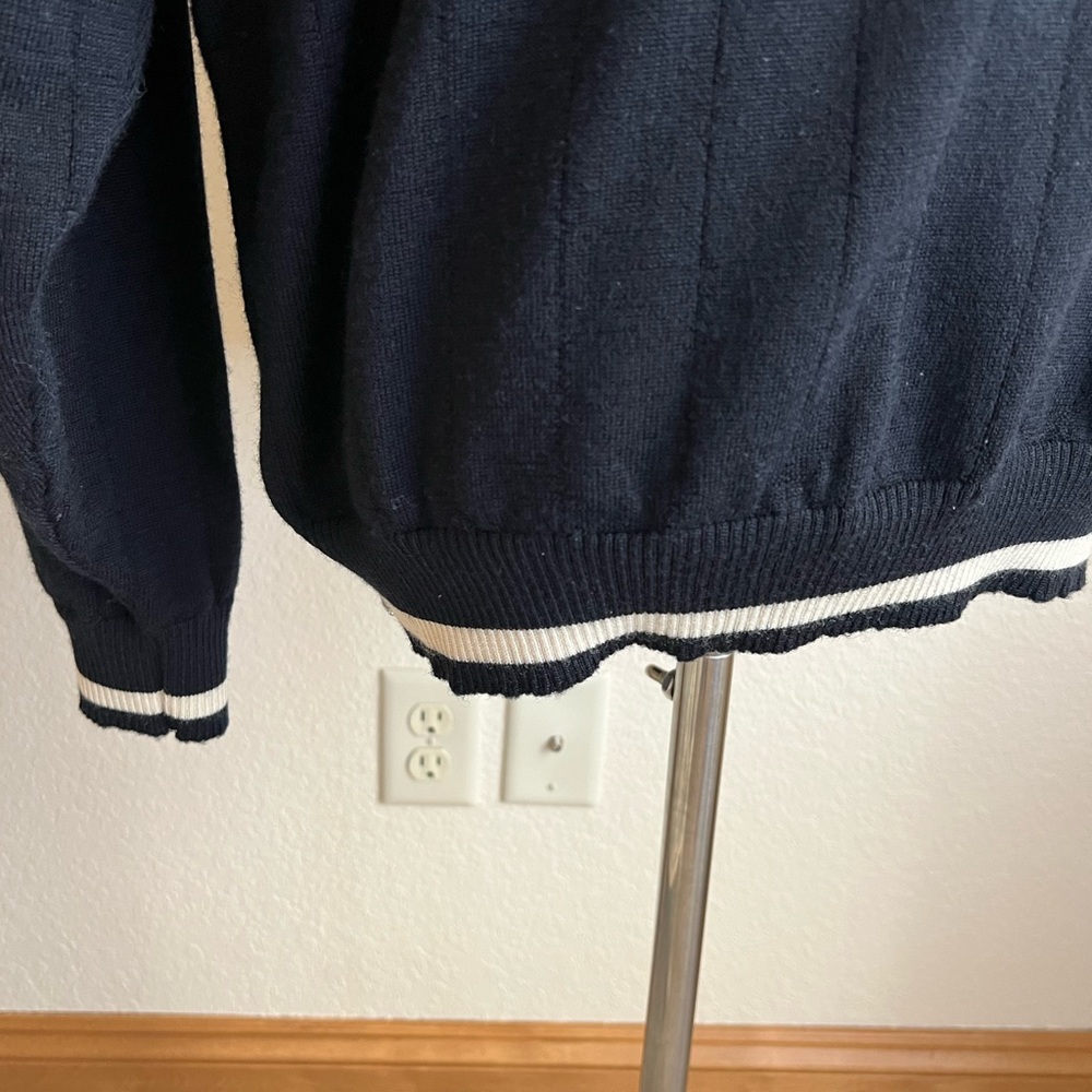 Vintage Dale of Norway Sport Navy Wool Sweater Size XL - Picture 5 of 6